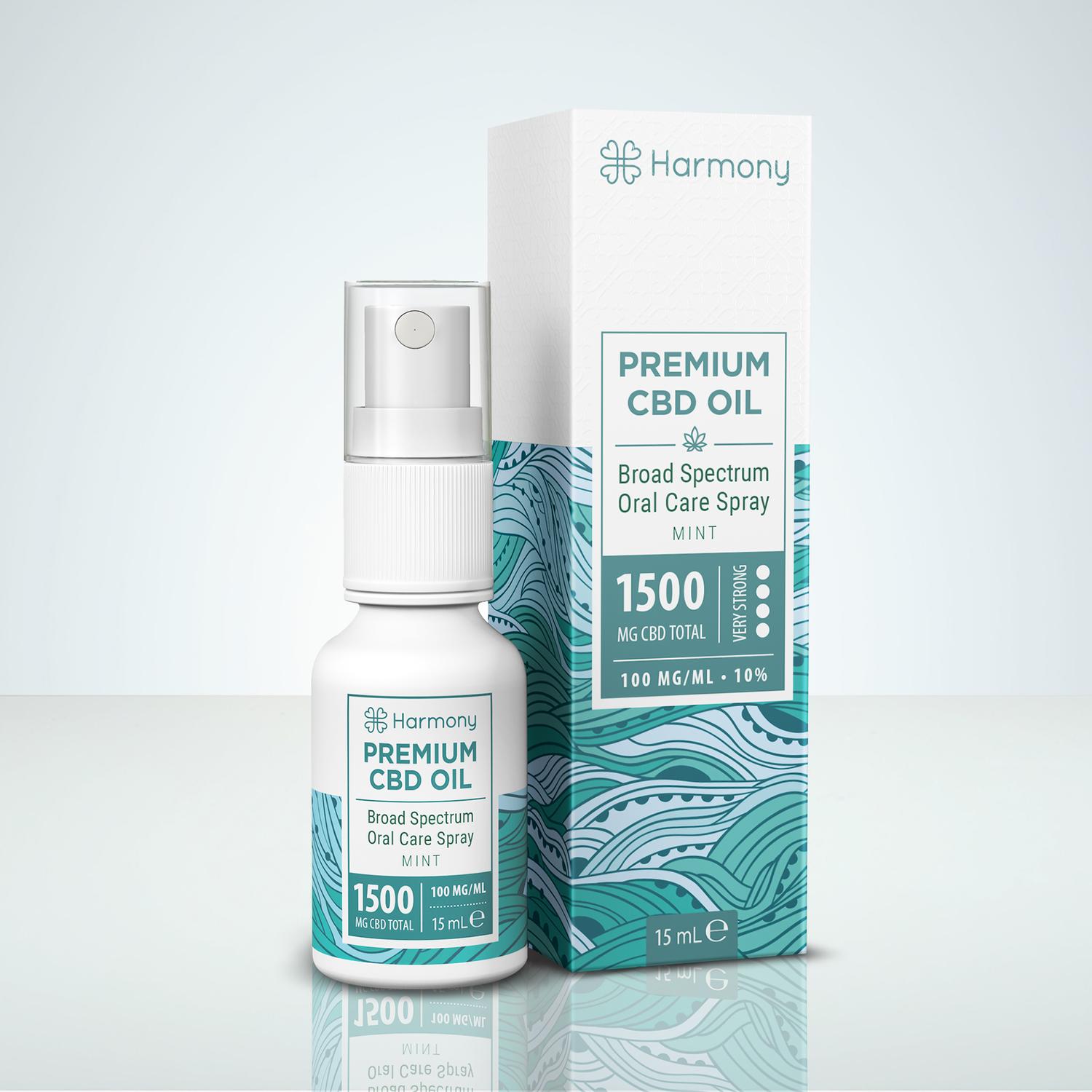 Harmony CBD Spray - Mint